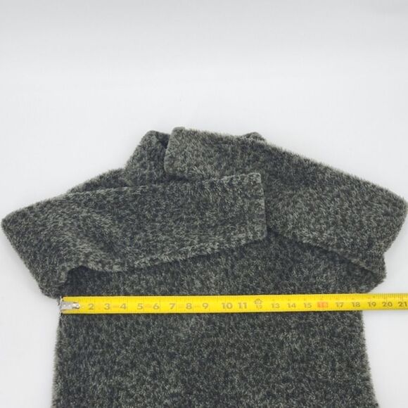 Maurices Fleece Topic Womens Extra Small XS Fleece Mock Neck Tie Fuzzy Cozycore - Picture 7 of 7